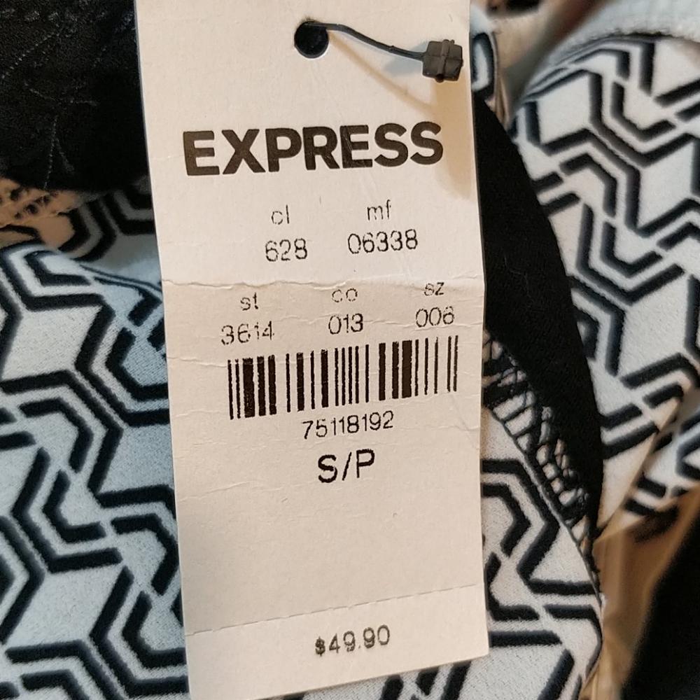 Nwt Express Tank Top Size S Sequin - Picture 6 of 6